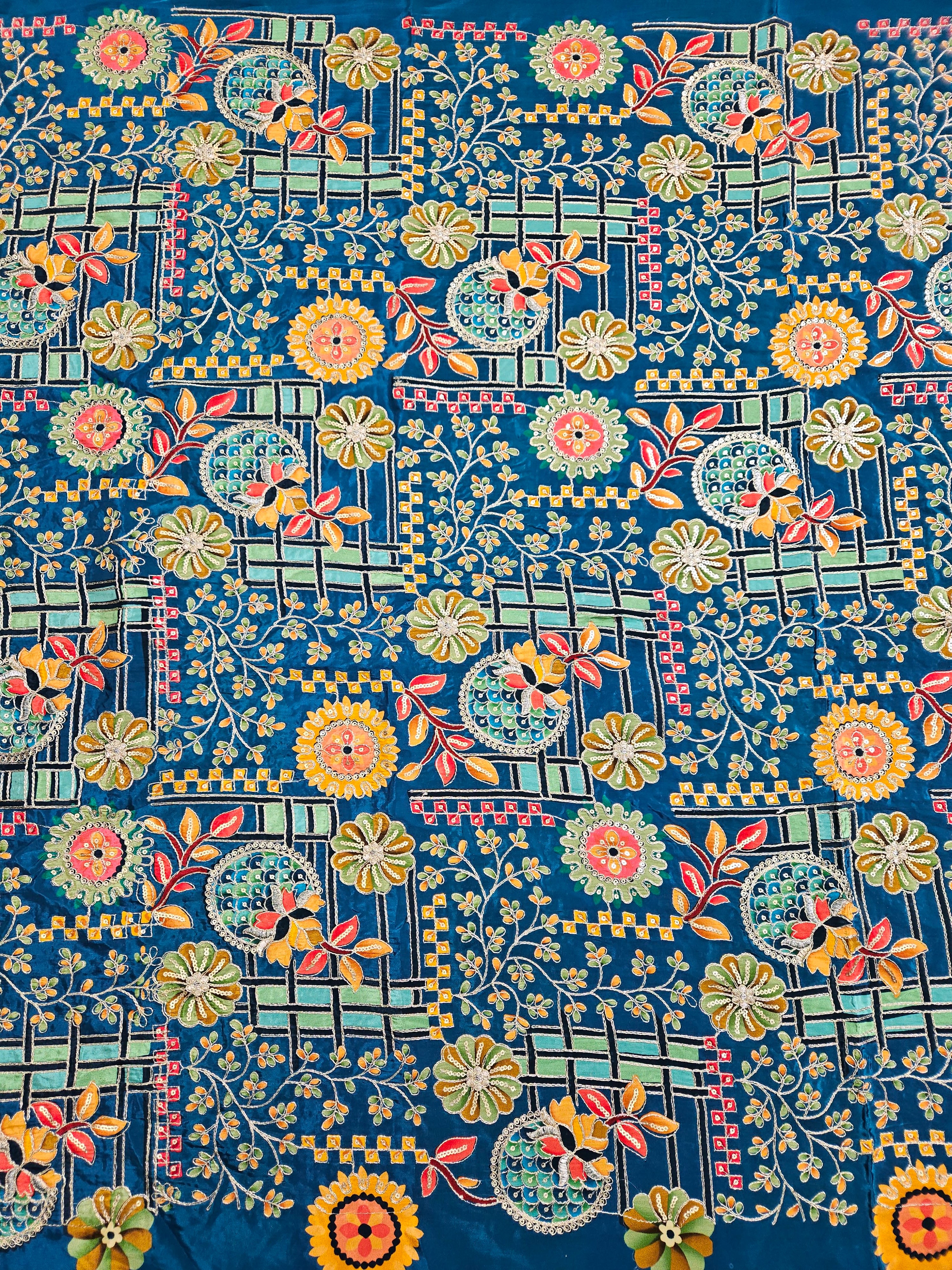 Men's Embroidery Kurta Only Fabric