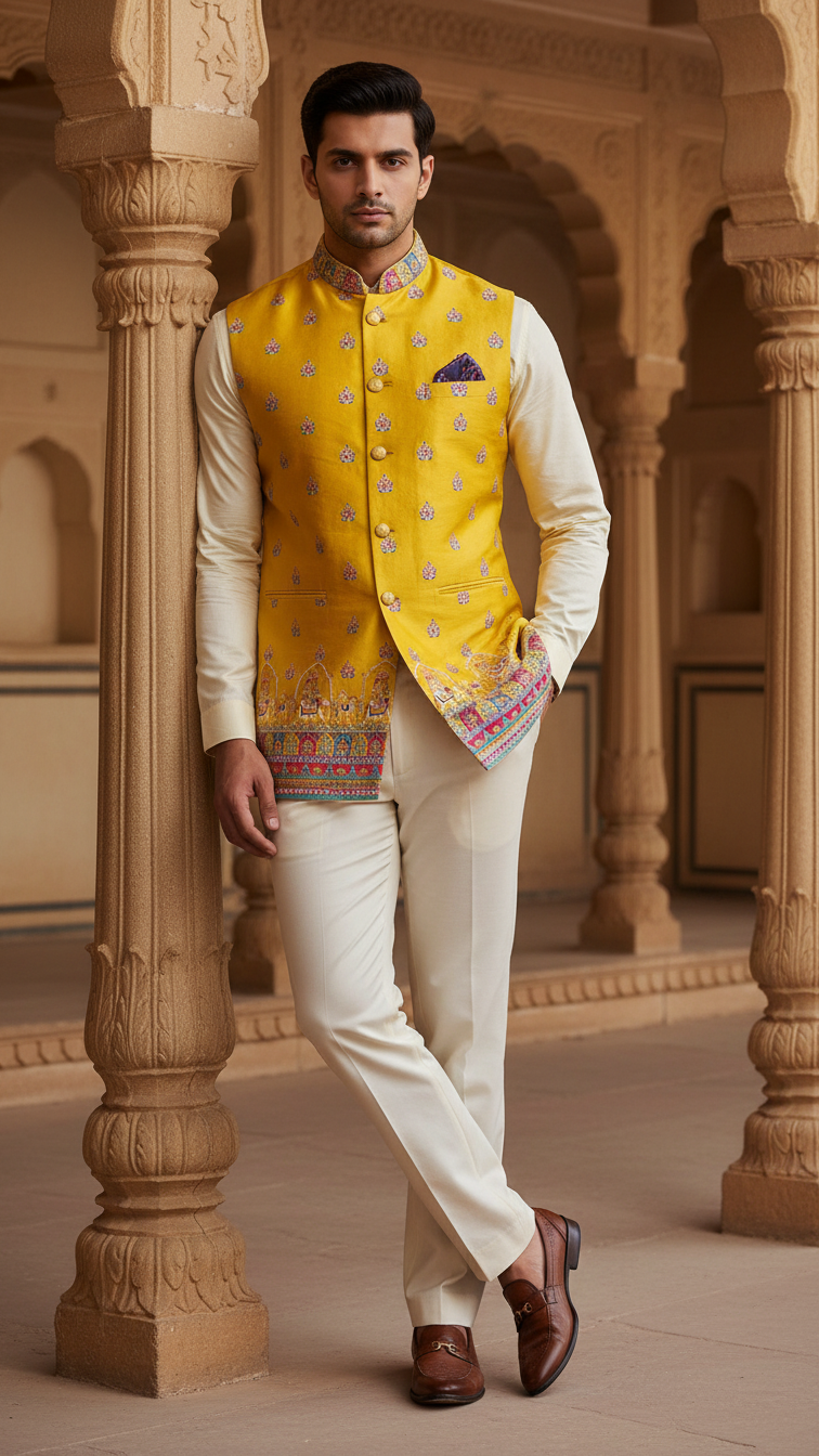 Embroidery Fabric Casual Koti Only Fabric